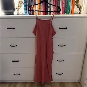 FP Movement by Free People Mauve Slip Midi Dress
